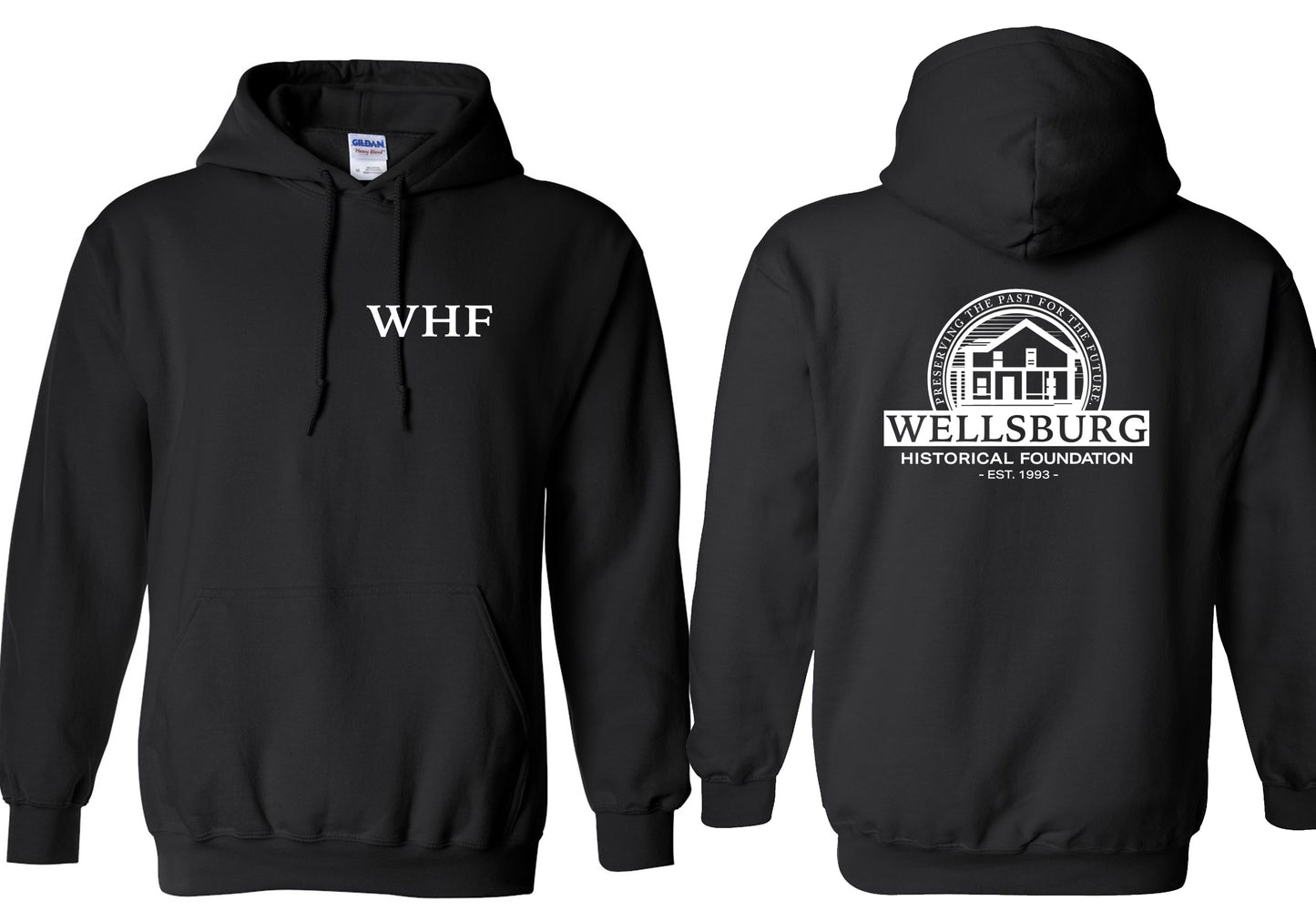 Wellsburg Historical Foundation Hooded Sweatshirt