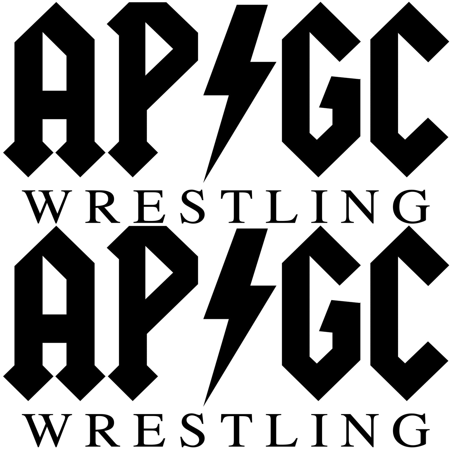 APGC 2025 Wrestling Apparel