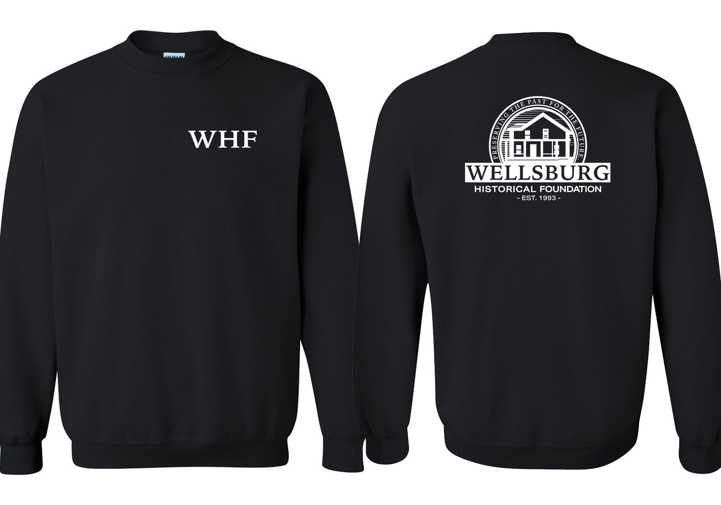 Wellsburg Historical Foundation Crewneck Sweatshirt