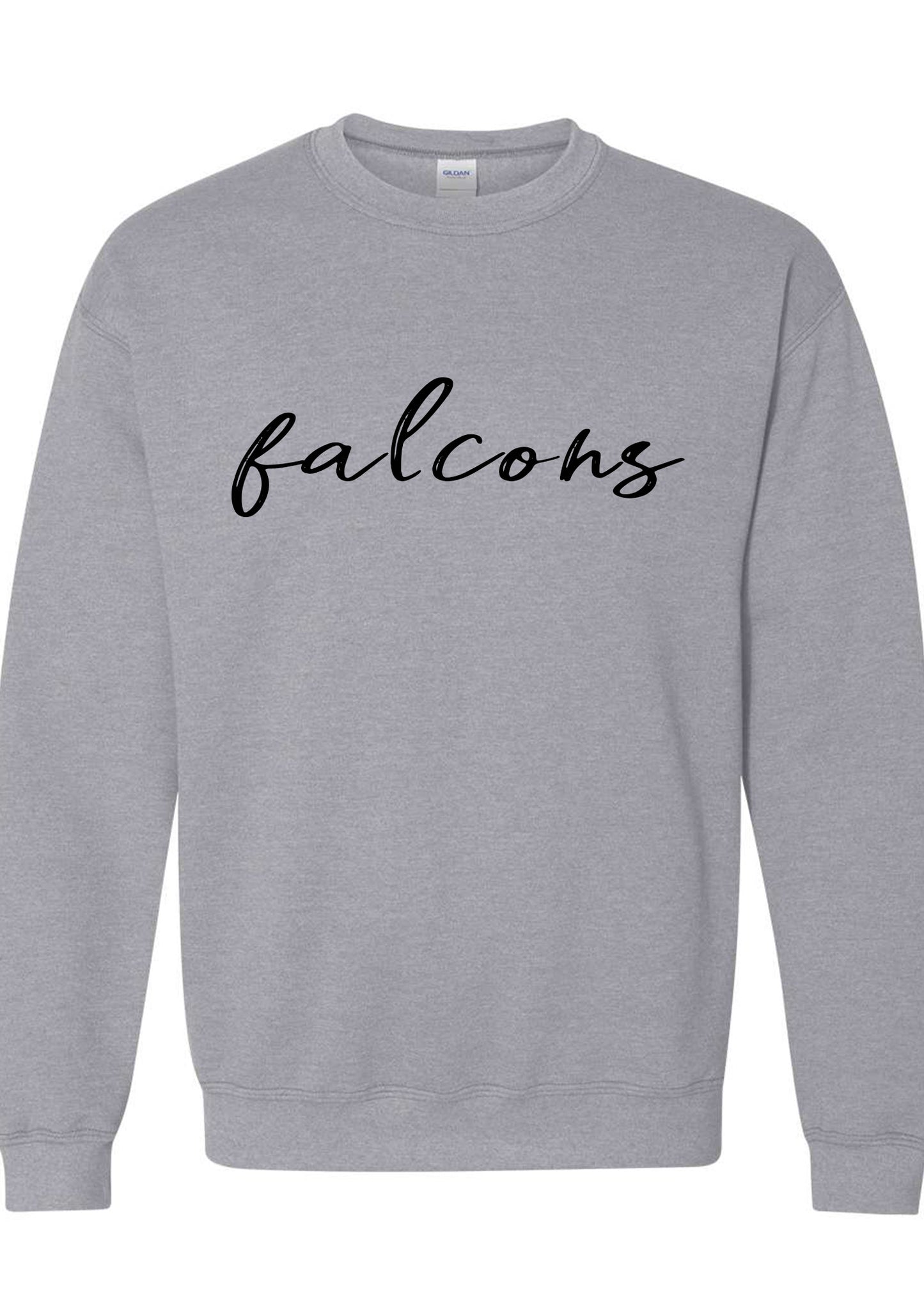 Crewneck Script Falcons