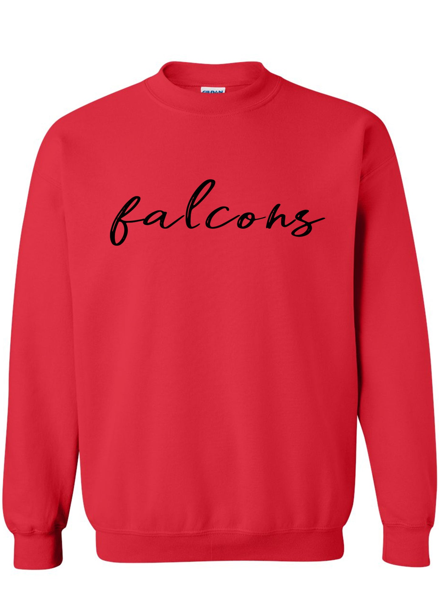 Crewneck Script Falcons