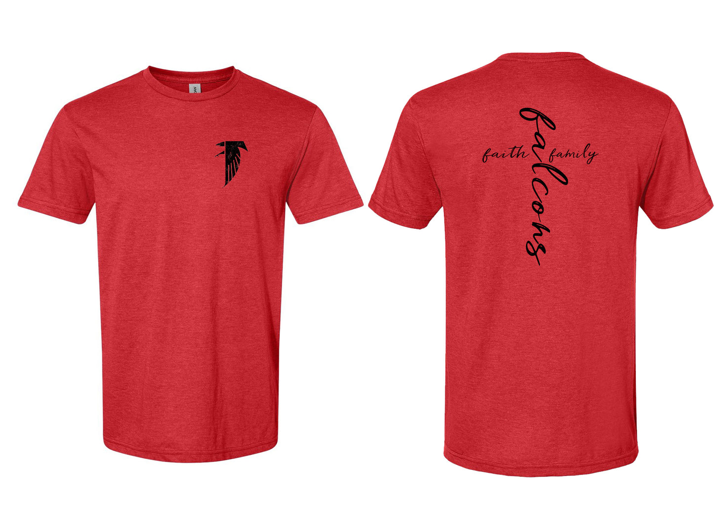 Faith Family Falcons T-shirt