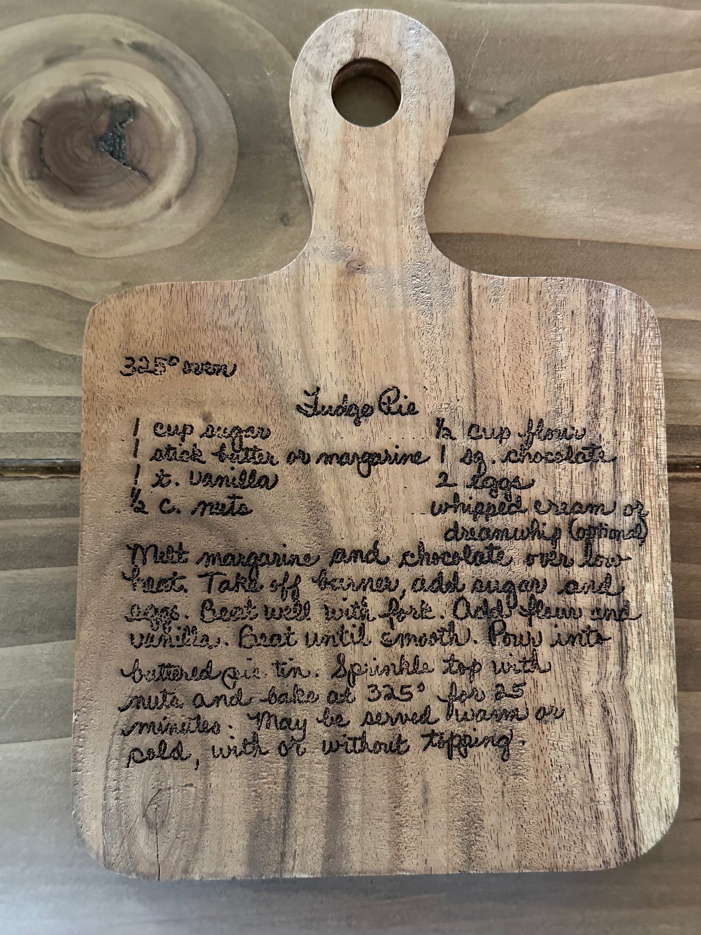 Personalized Cutting Boards