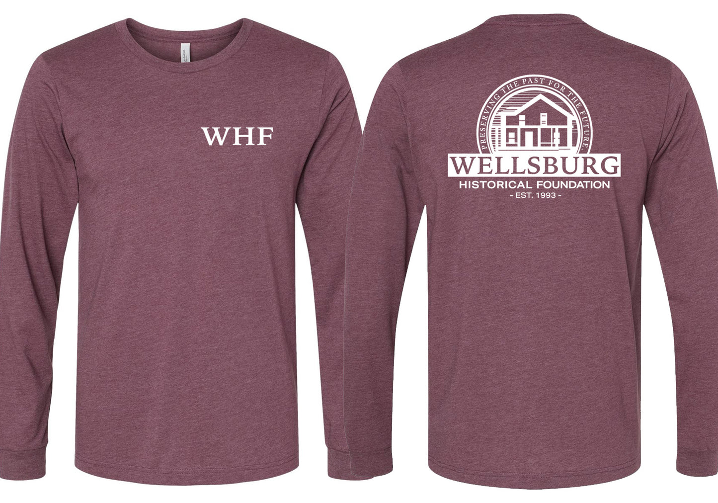 Wellsburg Historical Foundation Long Sleeve T-shirt