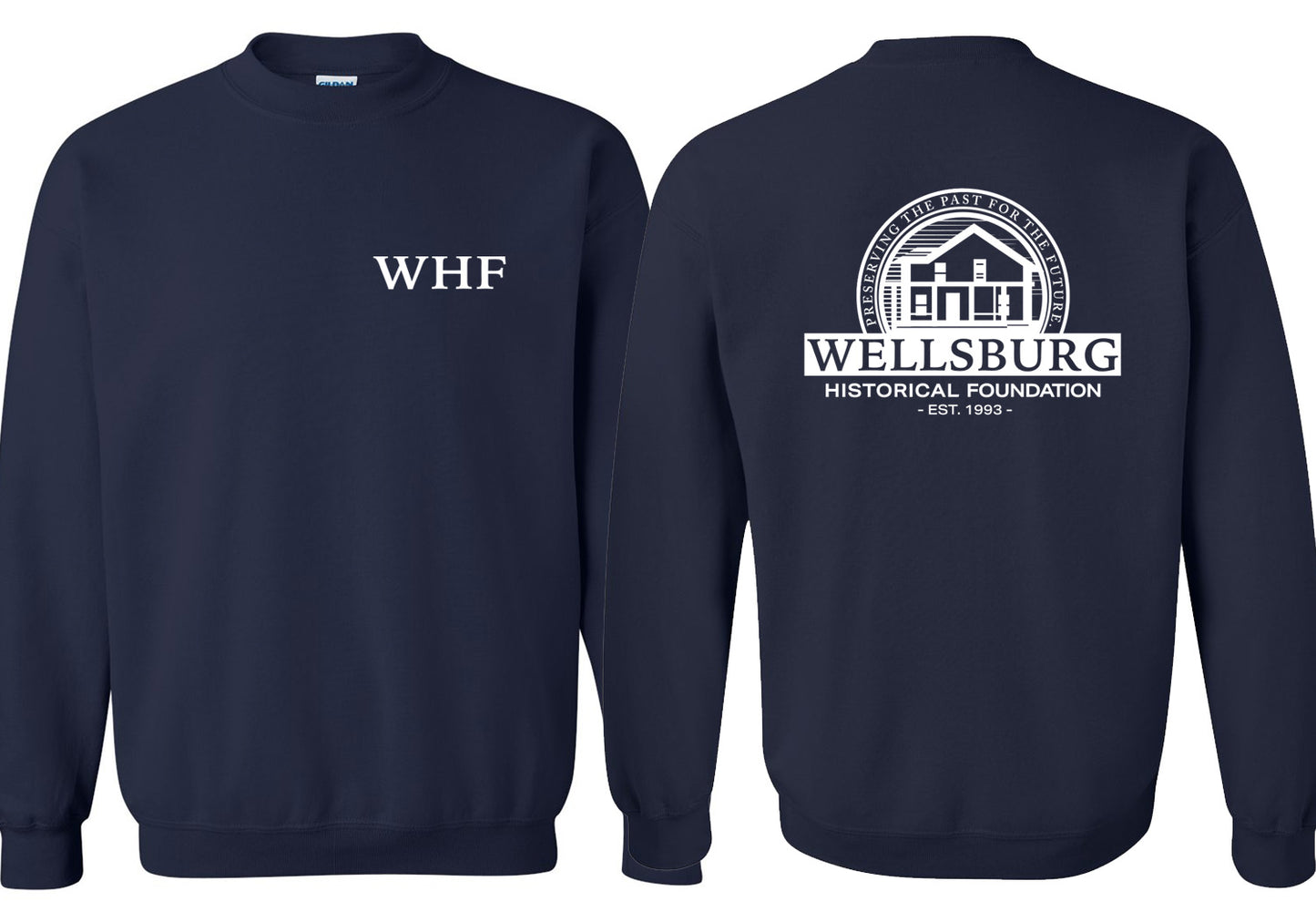 Wellsburg Historical Foundation Crewneck Sweatshirt