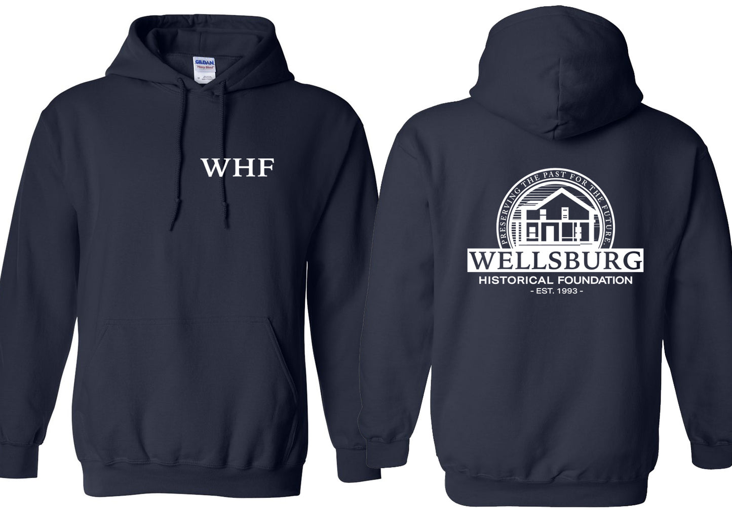 Wellsburg Historical Foundation Hooded Sweatshirt