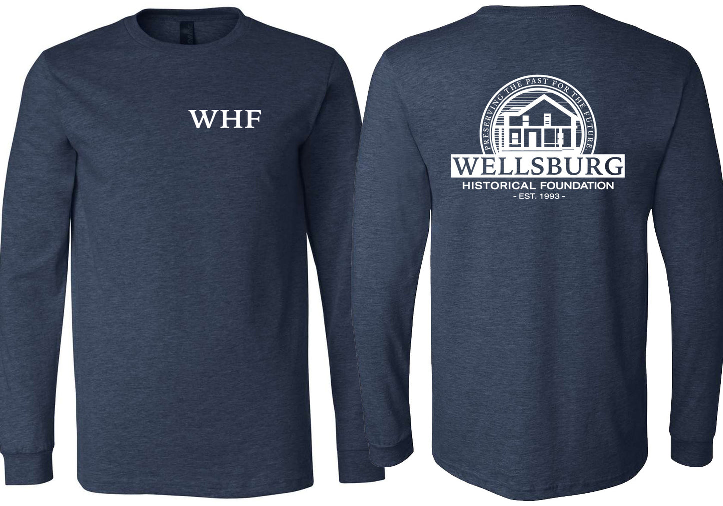 Wellsburg Historical Foundation Long Sleeve T-shirt