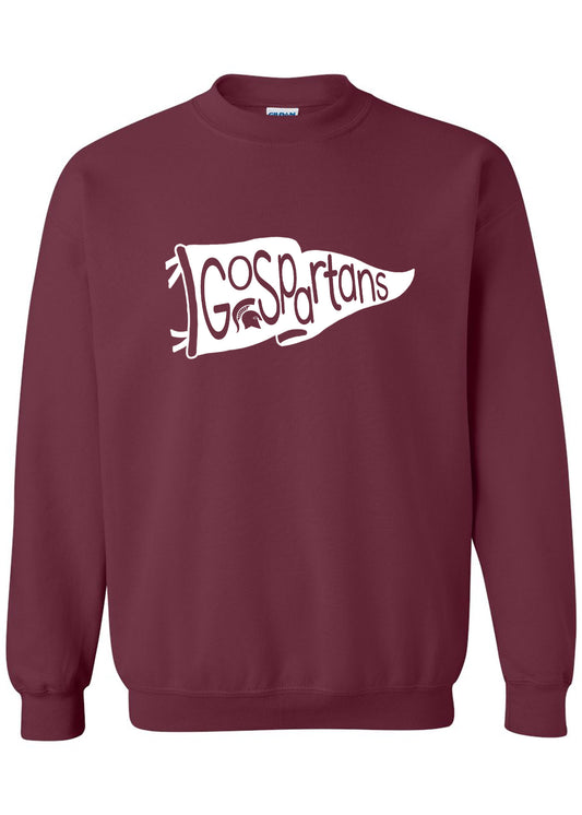 Spartan Pennant Crewneck Sweatshirt
