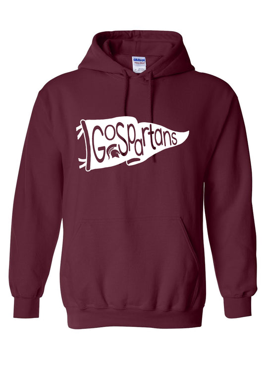 Spartan Pennant Hooded Sweatshirt
