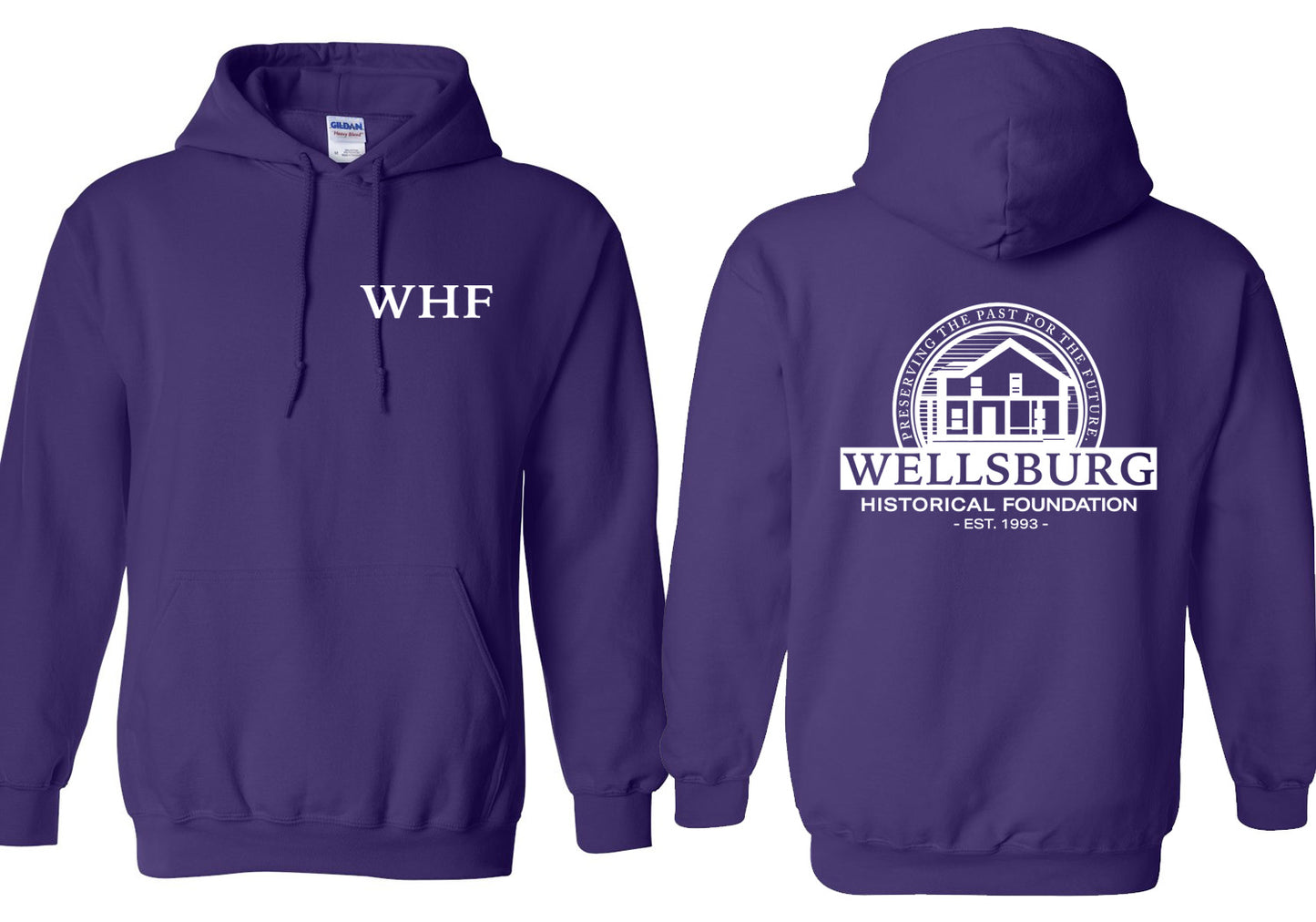 Wellsburg Historical Foundation Hooded Sweatshirt