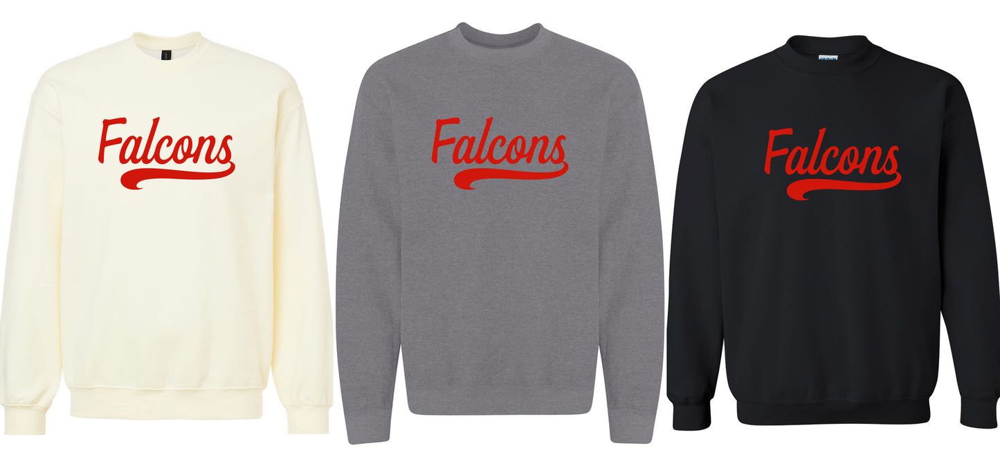 Varsity Falcon Crewneck Sweatshirt