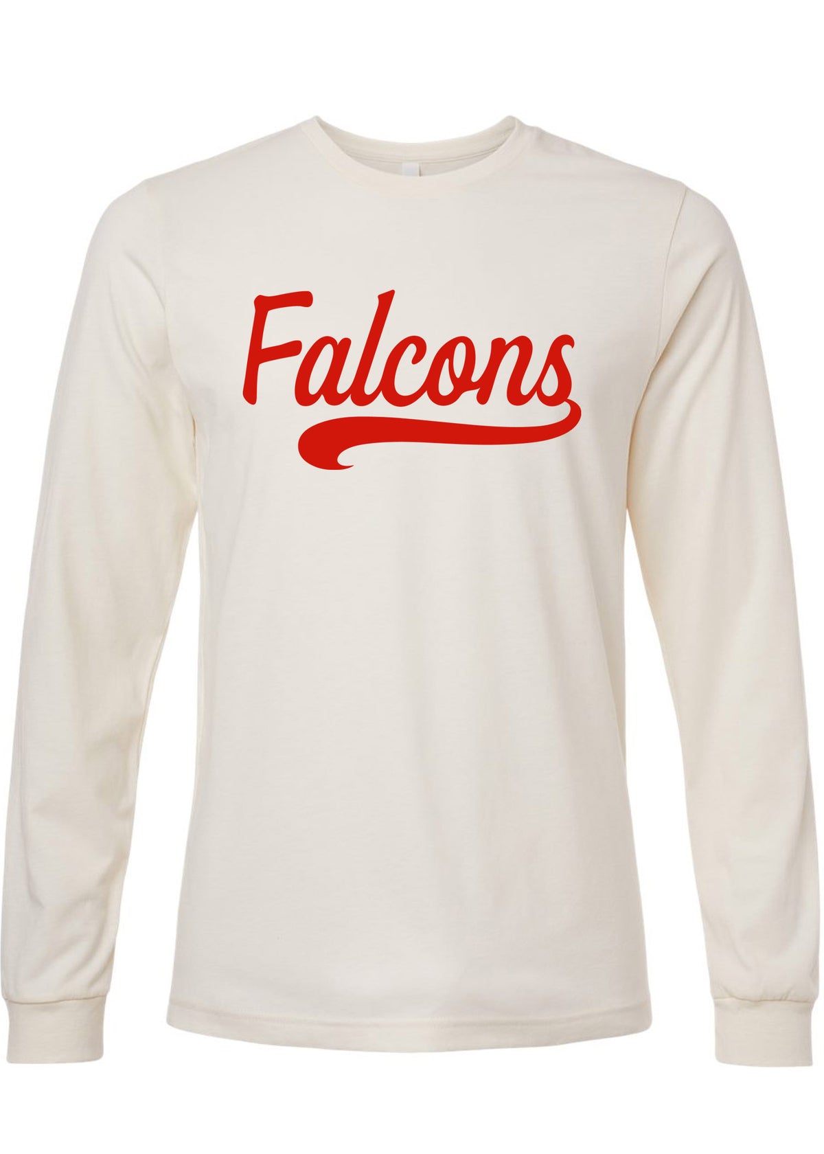 Varsity Falcon Long Sleeve Tshirt